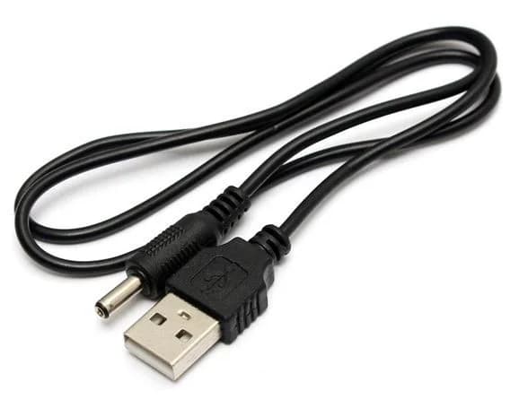 Cable USB a DC 3.5 mm/1.35 mm