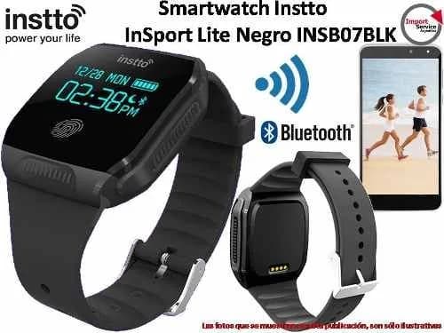 Smartwatch Bluetooth Instto Insport Lite INSB07B
