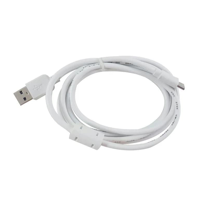 Cable Tipo C con Filtro Color Blanco 1.5M Carga Rapida