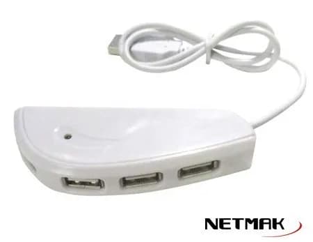 Hub Usb 2.0 Esferico Netmak Nm-ac07