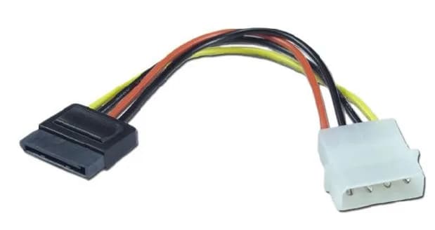 Cable power SATA 15 CM molex