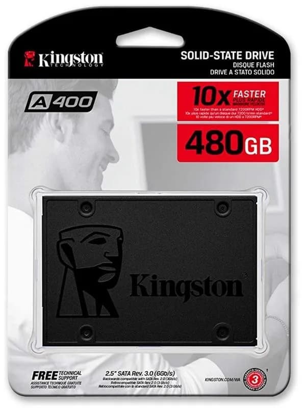 Disco Ssd 480GB Sata Iii A400 Kingston
