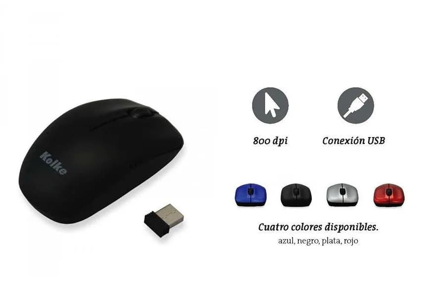 Mouse Inalambrico Kolke Km-200w