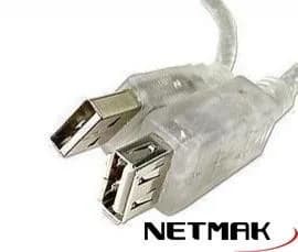 CABLE USB ALARGUE 1.8mts (macho a hembra usb A)