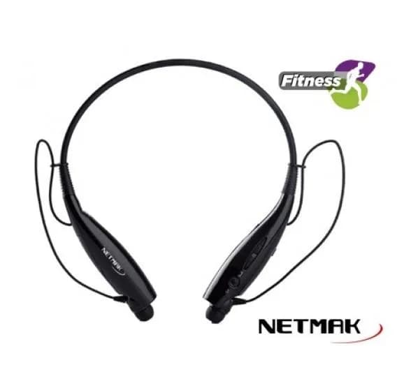 Auricular Vincha Deportivo Netmak Bluetooth NM-E25 Fitness