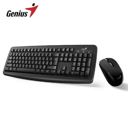 Kit Teclado+mouse Genius Wireless KM-8100 Smart Black