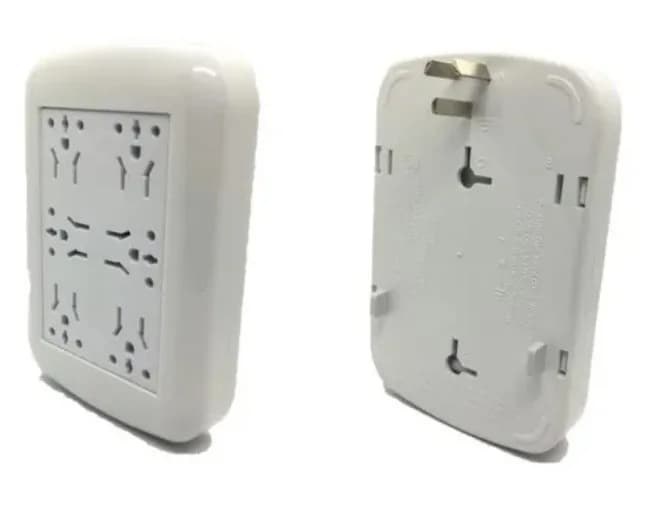 Triple Adaptador Ampliador Enchufe Multinorma 6 Tomas