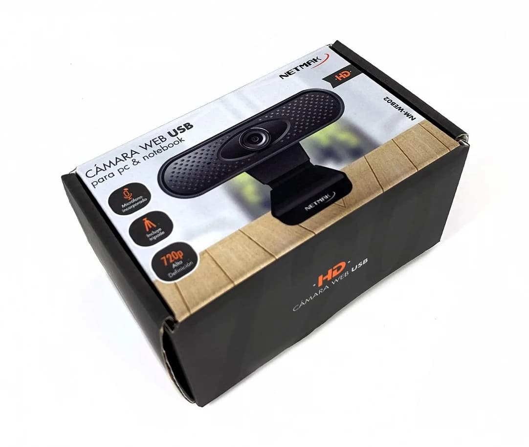 Webcam c/Mic 1280 x 720p HD - NM-WEB02