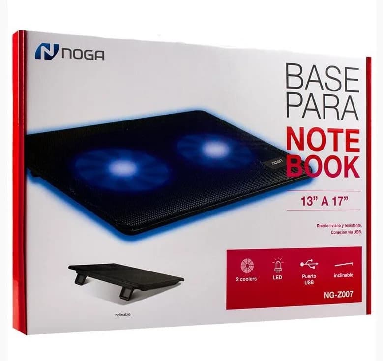 Base con Cooler para Notebook NG-Z007