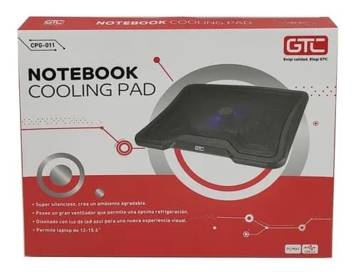 Base Para Notebook GTC Cooler Led Usb 12 A 15.6"