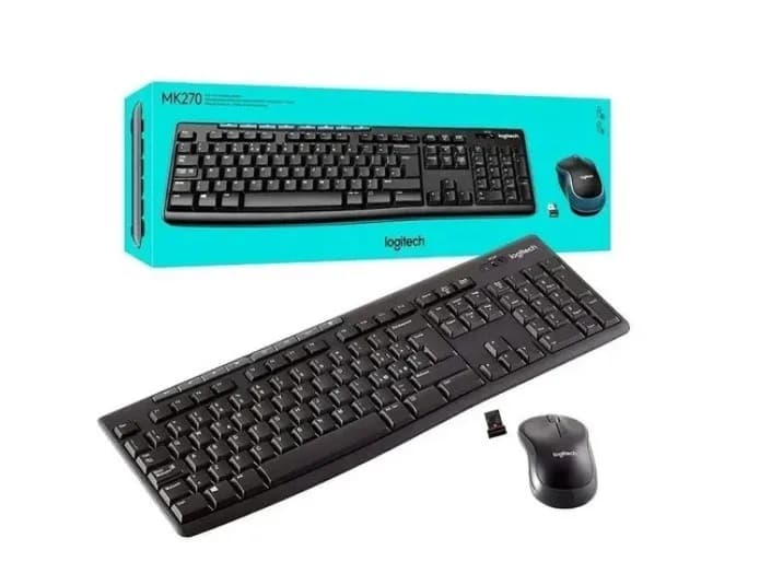 Kit Teclado y Mouse Inalambrico Logitech Wireless MK235