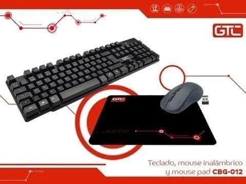 Kit Inalambrico Teclado, Mouse y Pad Gtc CBG-012