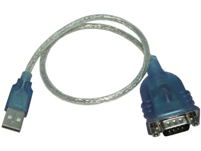 Adaptador de Serial M a USB M - Conector DB9 - NS-COUSSE2 -
