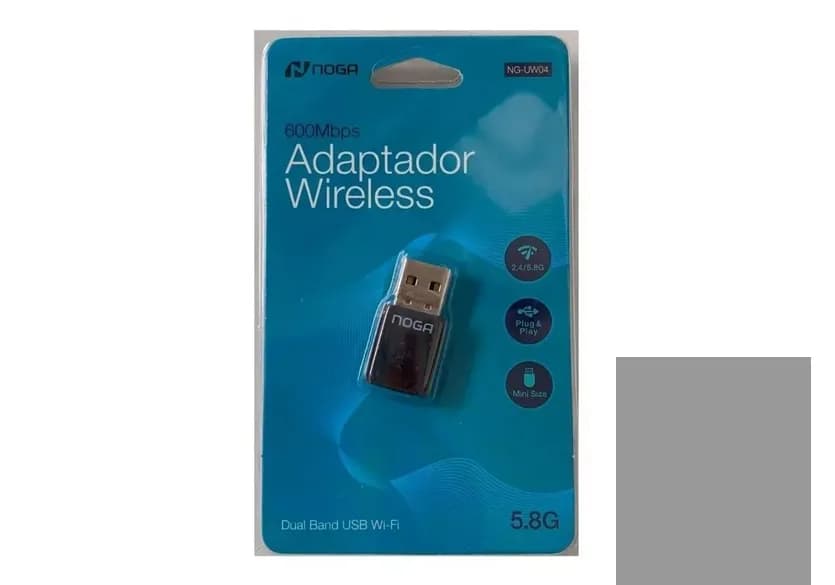 ADAPTADOR WIFI NOGA DUAL BAND 5.8g NG-UW04