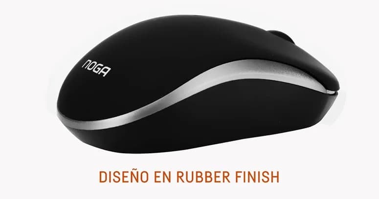 KIT Teclado + mouse Pc Inalámbrico Noga S5200 Tecla Ultra slim