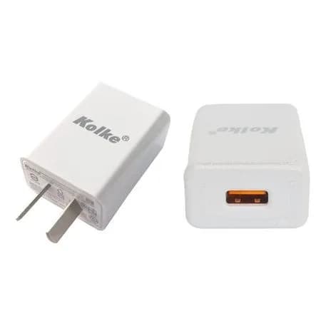 Cargador Celular 5v 2A 10w Kolke/Netmak sin cable
