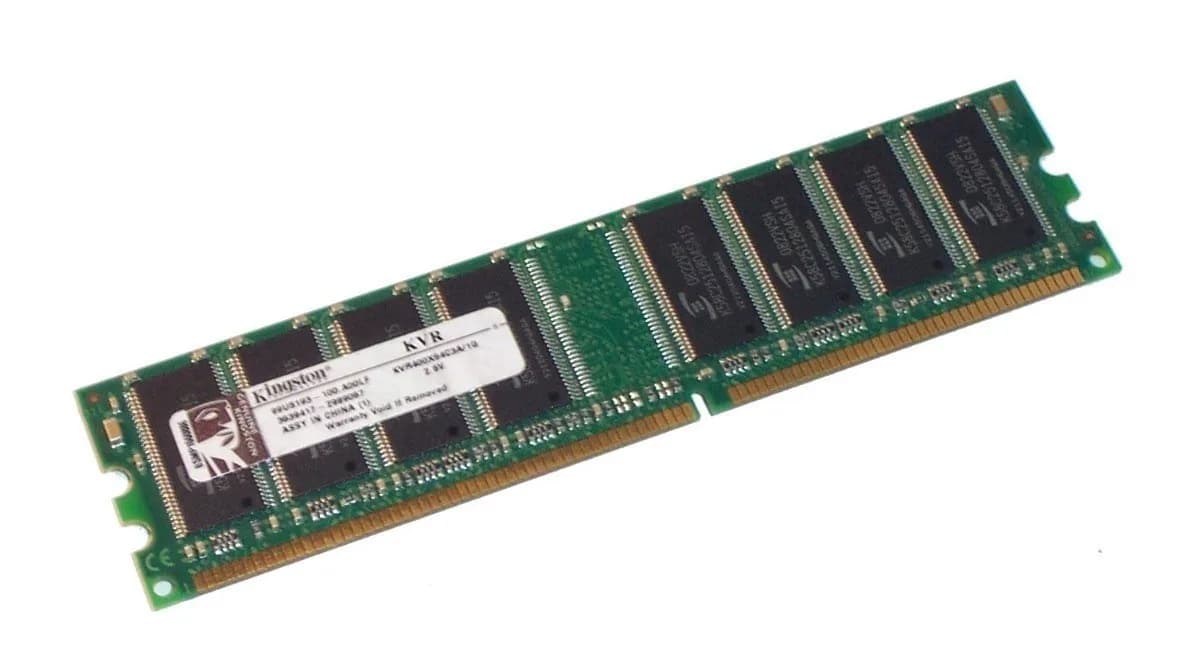 Memoria Ddr 1gb Kingston - usada