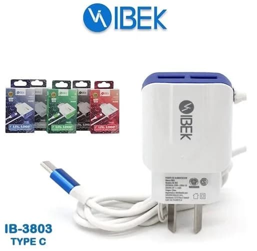 Cargador Ibek Tipo C