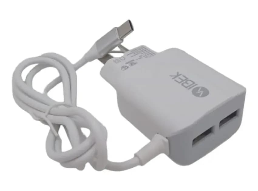 Cargador Tipo C 3.8a Ibek 2usb IB-3804