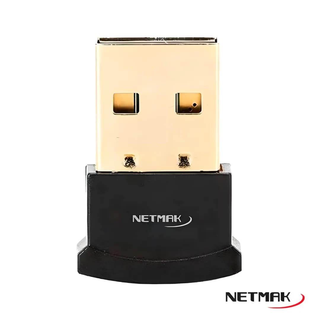 Adaptador Bluetooth Netmak NM-BT9 5.0 USB P/pc