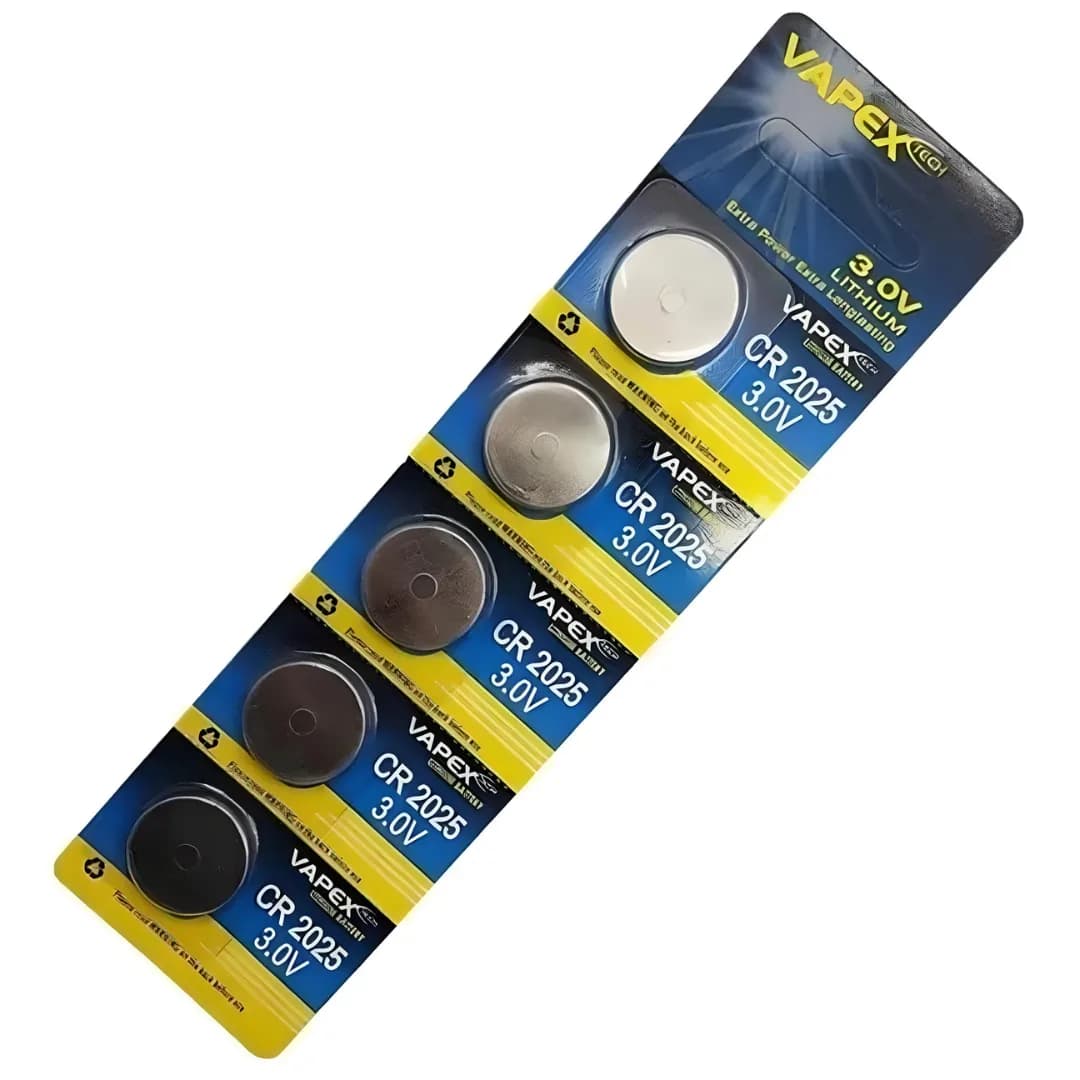 PILAS VAPEX CR2025 por unidad