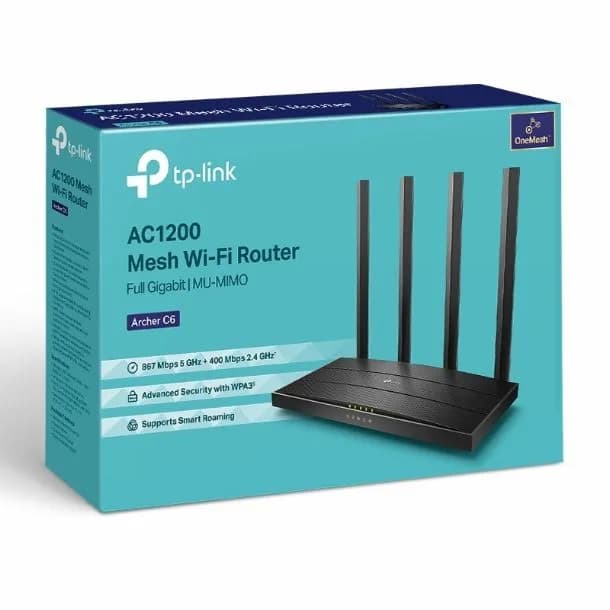 Router Tp-link Archer C6 AC1200 Dual Band Gigabit
