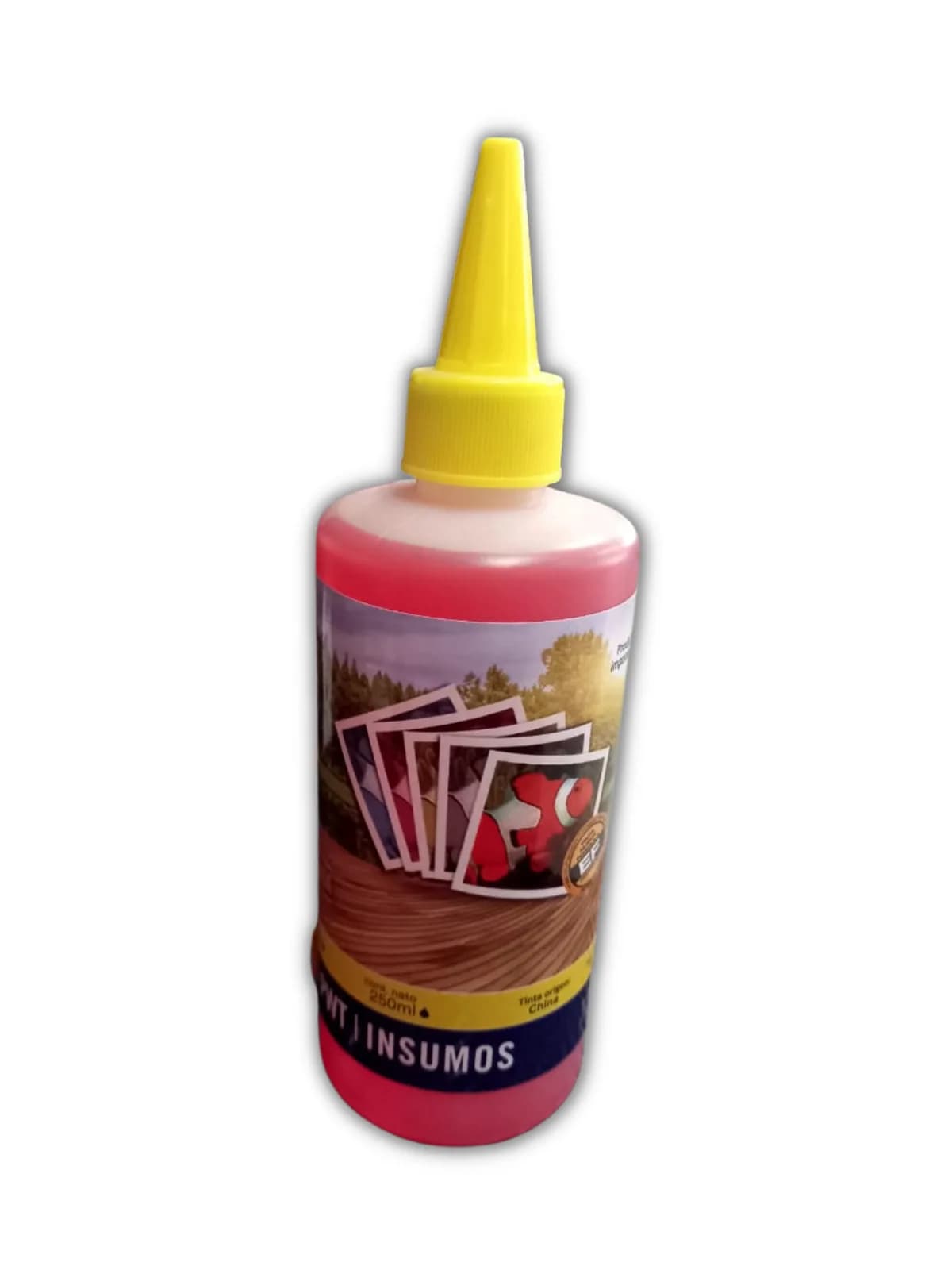 TINTA INKUO/POWERTEC Amarillo 250ML P/BROTHER