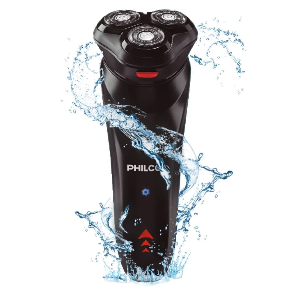 Afeitadora Philco AE5105PP Inalamb 3 Cabezales Flotantes Corta Patilla
