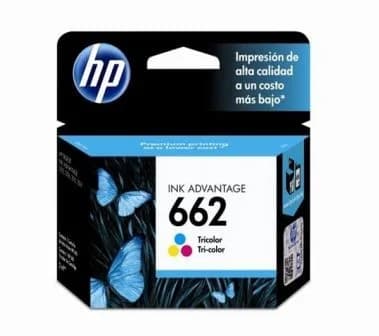 Cartucho original HP 662 color