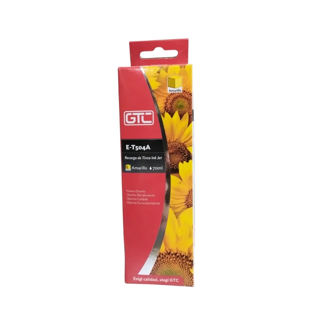 TINTA ALTERNATIVA SIST CONTINUO Brother GTC BT5001 AMARILLO 100ML