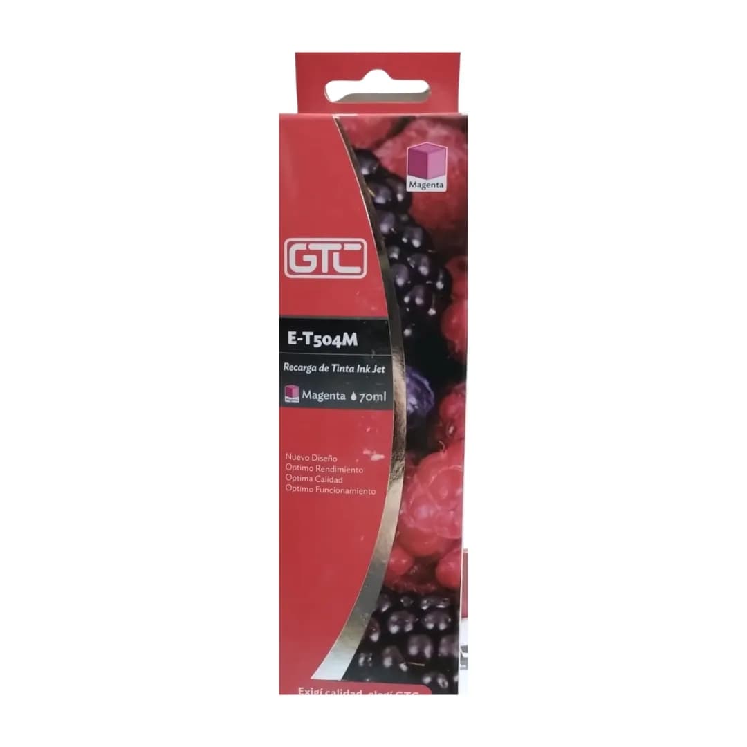 Tinta Alternativo Sist Continuo Canon Gtc GI-190M Magenta 70ML Pixma 2100/31