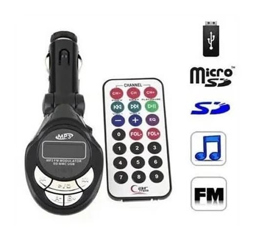 Transmisor FM genérico para auto
