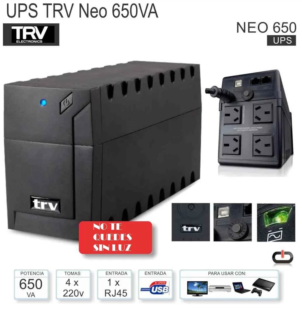 Ups NEO TRV 650va
