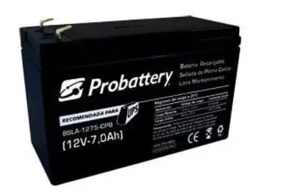 Bateria Gel PROBATERY 12V 7A BSLA 1270 CPB