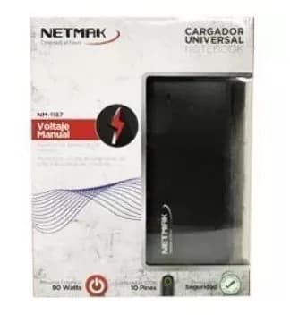 Cargador Notebook NETMAK 65WNM-1284 Universal