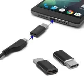 Adaptador Celular microUSB A Tipo C