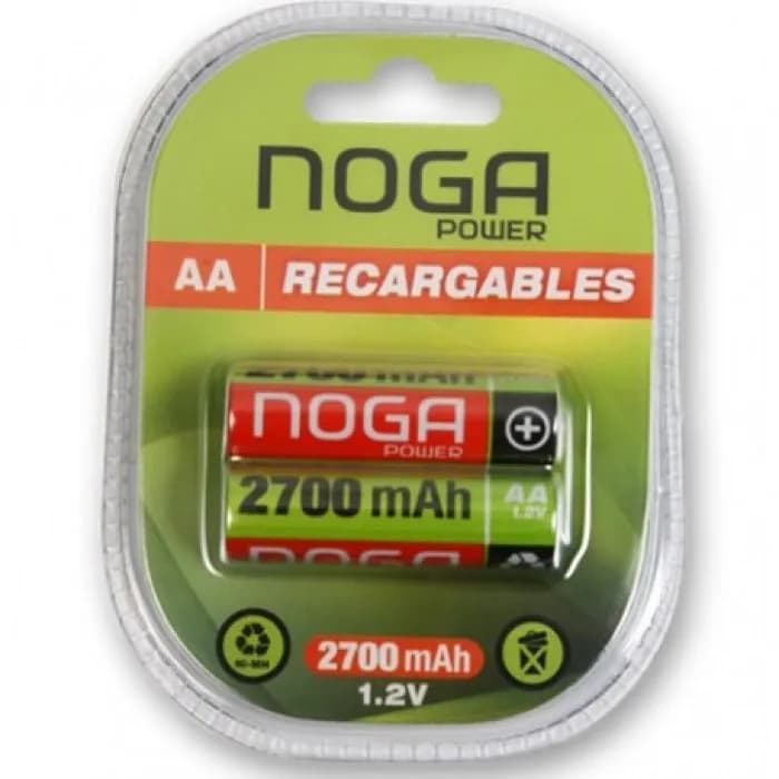 Pilas Recargables Noganet AA 2900mAh
