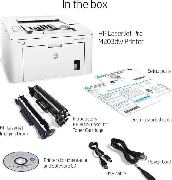 Impresora Laser Hp Laserjet M203dw