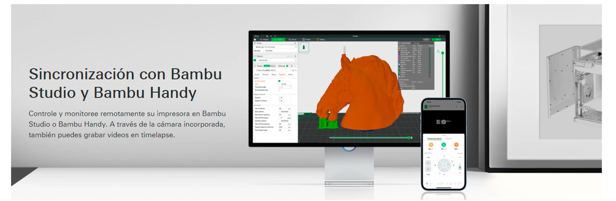 IMPRESORA 3D BAMBU LAB A1 COMBO