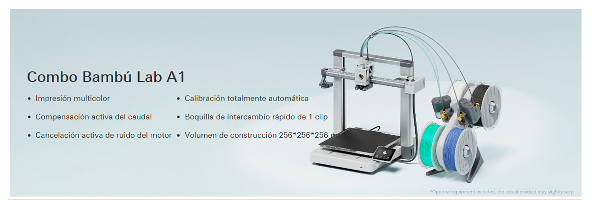 IMPRESORA 3D BAMBU LAB A1 COMBO